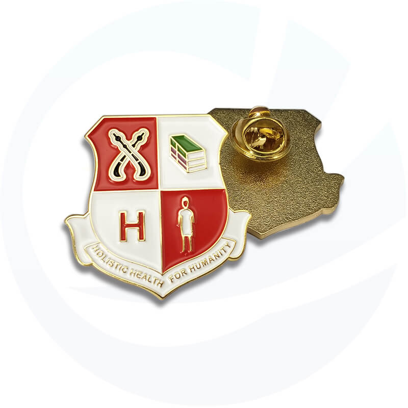Custom DHL Company Metal Souvenir Badges