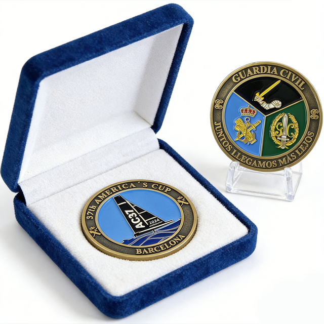 Spain challenge coin