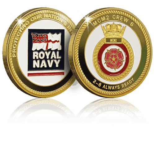 Royal Navy Challenge Coins