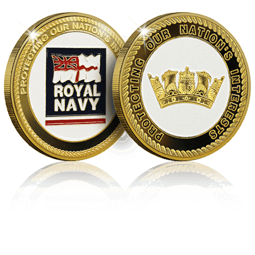 Royal Navy Challenge Coins