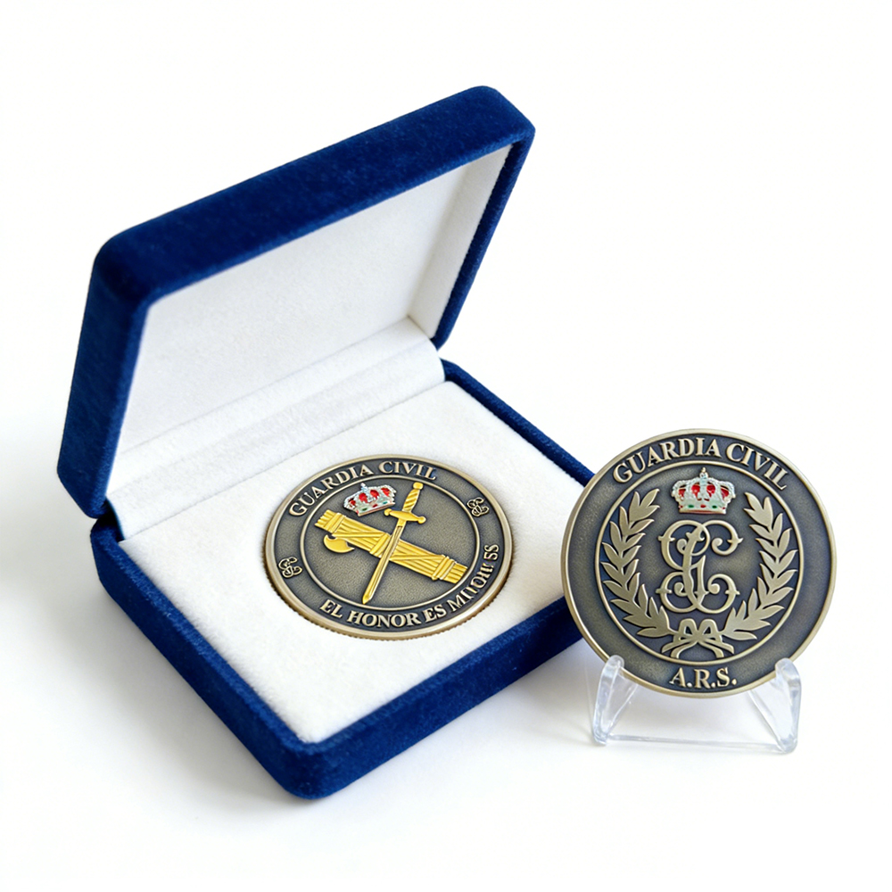 Spain challenge coin