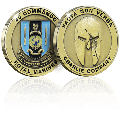 UK Royal Marines Coin